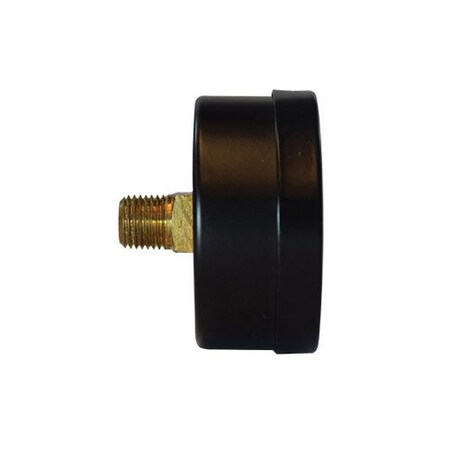 Ironwerks 1-1/2 in 0-15 PSI 1/8 in Center Back Mount Dry Gauge 80511