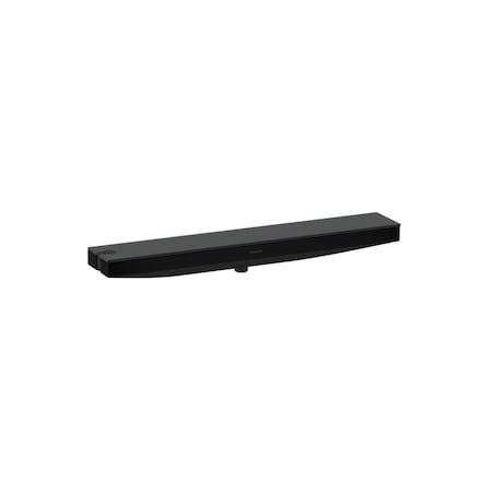 Hansgrohe Rainfinity Wall Outlet 500 with Handshower Holder and Shelf in Matte Black 26843671
