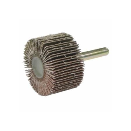 Weiler Tiger Mounted Flap Wheel, 1-1/2 in x 1 in, 60 Grit, 25000 rpm 804-52009