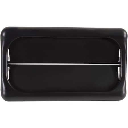 Rubbermaid Slim Jim Swing Top Lid - 23 Gallon, Black RUB423LBL