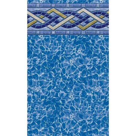 Newalthlete 18 x 33 ft. Oval 52 in. Unibead Brighton Prism Above Ground Liner NE3323052