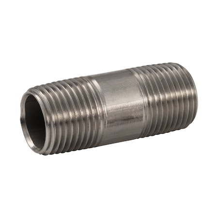 Proline Series Stainless Steel 1/2-in MIP x 2-in Sch40 Nipple SN-837