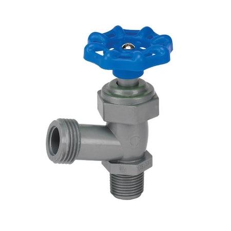 Homewerks 3/4 in. X 3/4 in. MIP x MHT Celcon Boiler Drain Valve VBDCELF4