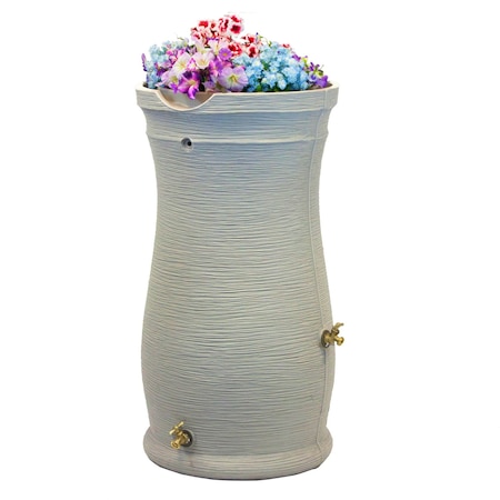 Good Ideas Impressions Capri 50 Gallon Rain Saver - Sandstone IM-CAP050-SAN