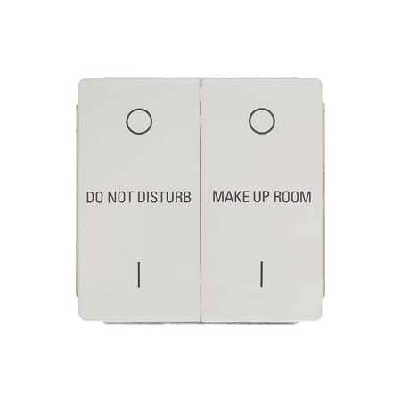 Siemens DELTA style titanium white Device insert 2F Mechanically interlocked Rocker 5TD2863