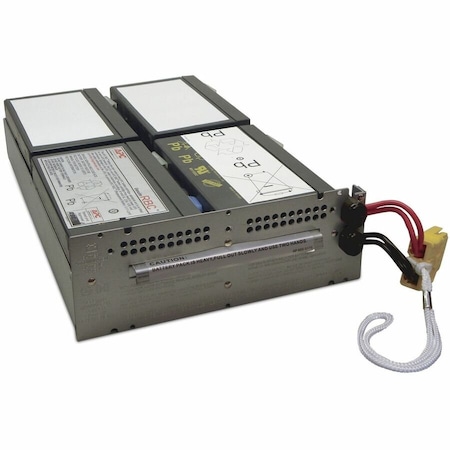 Apc UPS Battery, Mfr. No. SMT1500RM2U, 48V DC, Detachable Cable APCRBC133