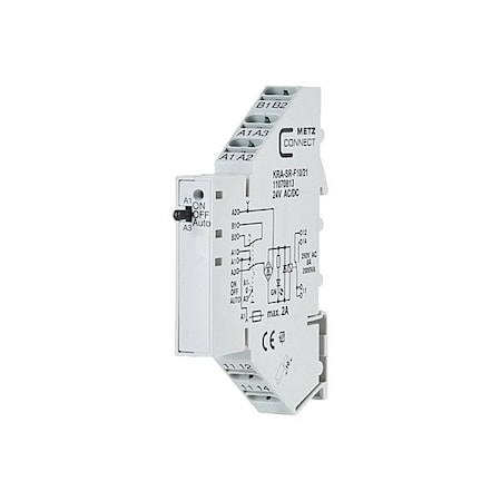 Metz Connect Changeover Contact, 24V AC/DC, 1 Output 11070813