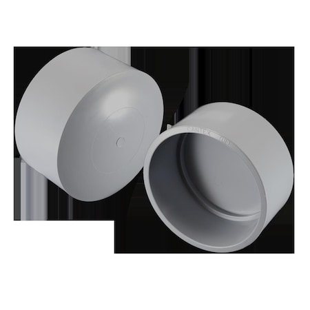 Cantex 3 in. PVC End Cap 5140039