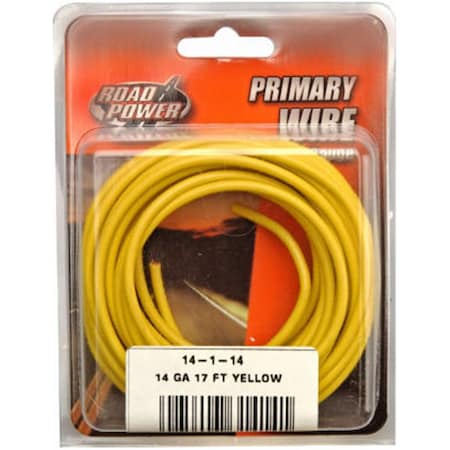 Southwire 55670833 17 ft. 14 Gauge Primary Wire Yellow 115643
