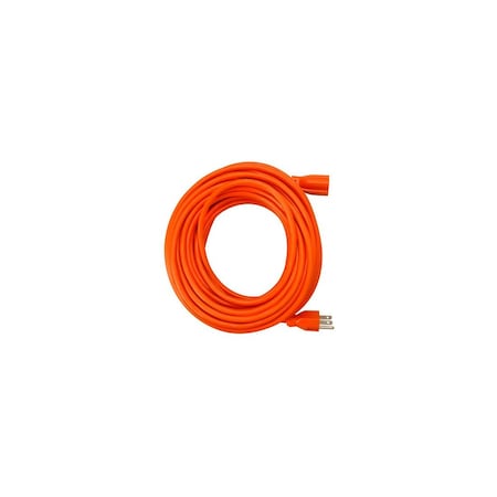 Master Electrician Extension Cord, 16/3 SJTW Orange Round Vinyl, 100-Ft. 02309ME