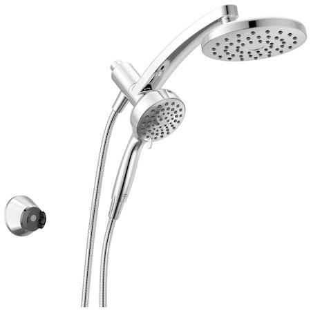 Delta Universal Showering Components Pivotpro 3-In-1 Combination Shower In Chrome 75649