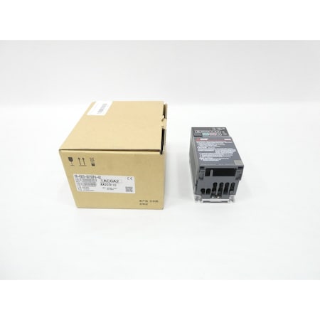 Mitsubishi AC VFD DRIVE 1/4HP 200-240V-AC 0.2-590HZ FR-E820-0015EPA-60