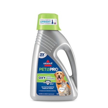 Bissell Pet Urine Eliminator + Oxy Pet Stain Carpet Cleaner 48 oz Liquid Concentrated 1990