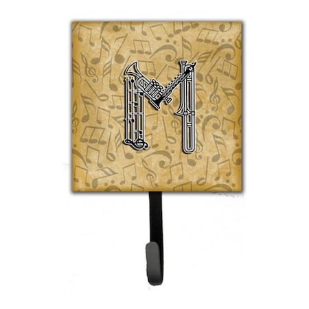 Carolines Treasures Letter M Musical Instrument Alphabet Leash and Key Holder CJ2004-MSH4