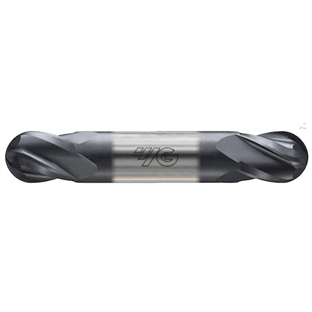 Yg-1 Tool YGBASIX CARBIDE 4 Flute 30deg. Helix Stub Double Ball E/M Coated G9I01007N