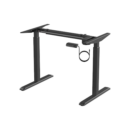 Monoprice Workstream by Sit-Stand Single Motor Height Adjustable Table Desk Fram 31290