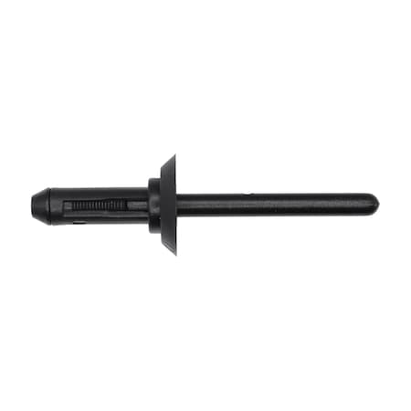 Auveco Chrysler Nylon Rivet 1/4in Diameter 1/32 11/64in Grip, 25PK 18028