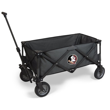 Picnic Time Family Of Brands NCAA Florida State Seminoles Adventure Wagon Folding Wagon - Wagon Cart 739-00-679-174-0