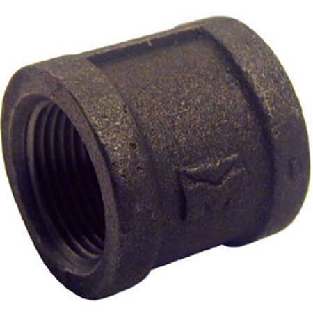 Pannext Fittings B-CPL15 1.5 in. Black Equal Coupling 450533