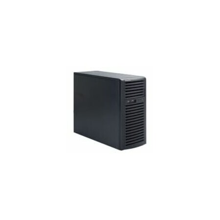 Supermicro SuperServer LGA1156 Xeon Mid-Tower Workstation Barebone System (Black) SYS-5036I-IF
