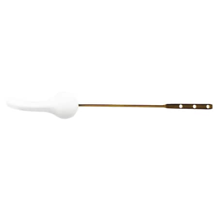 Westbrass Tank Lever, powder coating white D4142-50