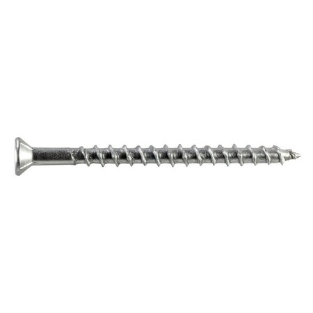 Simpson Strong-Tie Deck-Drive DWP Screw, No 10 Thread, 2-1/2 in L, Box Thread, Flat Head, 6-Lobe Drive T10250WP1