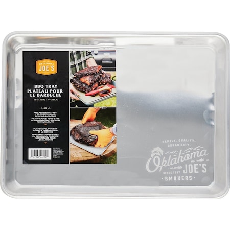 Oklahoma Joes 13'' W. x 9'' L. Aluminum Serving Tray 7746212P06