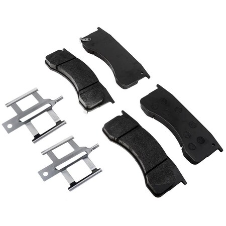 Acdelco PAD KIT FRT & RR DISC BRK, Disc Brake Pad Set,  14D1032MH