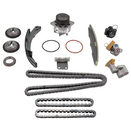 Melling Engine Timing Chain Kit With Water Pump,  3-720SAHWP