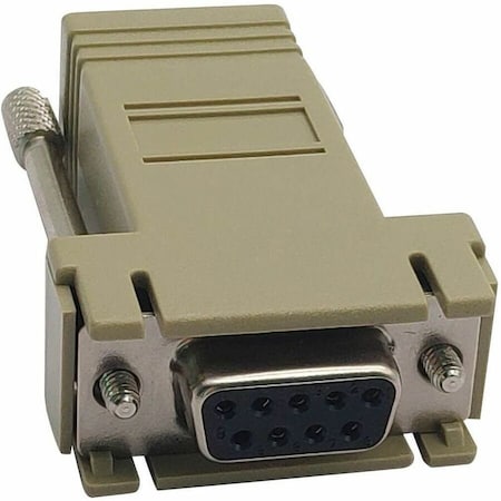 Tripp Lite Serial Adapter, Modular, Crossover, DB9 F B090-A9F-X