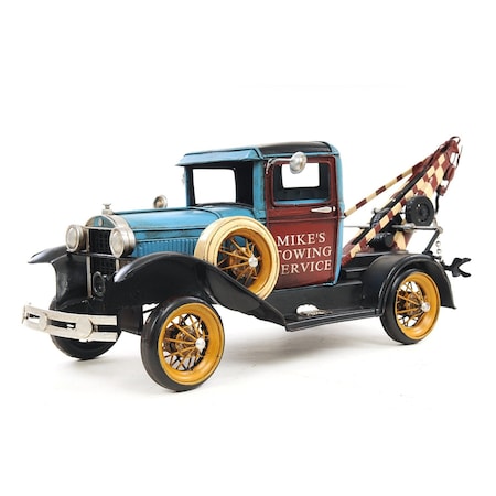 Homeroots c1931 Ford Model A Tow Truck Sculpture 401115