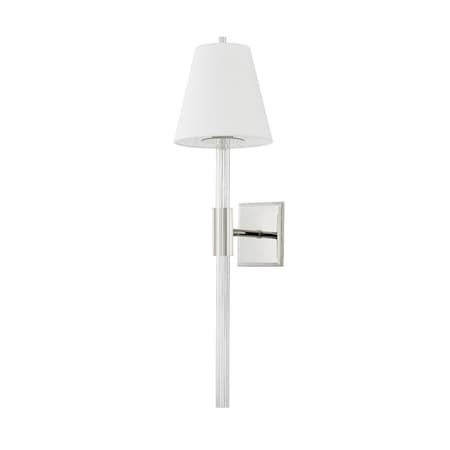 Corbett Lighting Martina 1 Light Wall Sconce 8 In. Polished Nickel 431-01-PN