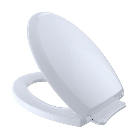 Procomfort SS22401 Guinevere SoftClose Elongated Closed Front Toilet Seat in Cotton White PR2747316