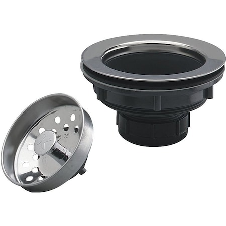 Plumb Pak Strainer Plastic W/Fixed Post 250SS