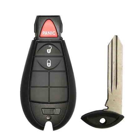 Aks Keys 2008 - 2016 Chrysler Town & Country Fobik Key 3B FCC # IYZ-C01C RC-CHRYS-03C
