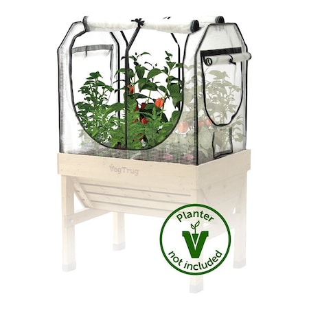 Vegtrug Classic SGKIT1236 Greenhouse Frame and Multi-Cover Set, Steel Frame/Polyethylene Cover SGKIT1236USA