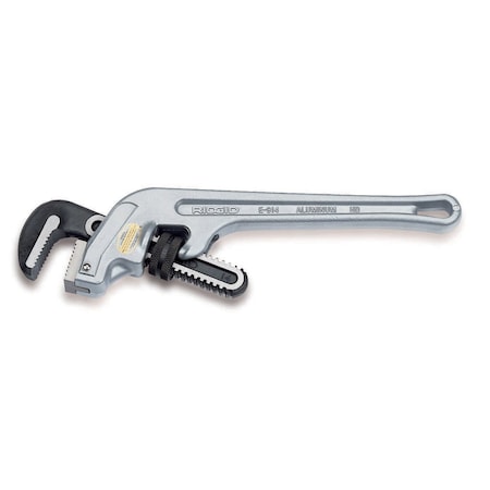 Ridgid 14" Aluminum End Pipe Wrench, 2" Pipe Capacity 90117