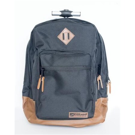 Willland Outdoors 50 x 35 x 28 cm College Luminosa Forte Freedom Backpack on Wheels, Dark Night B60891