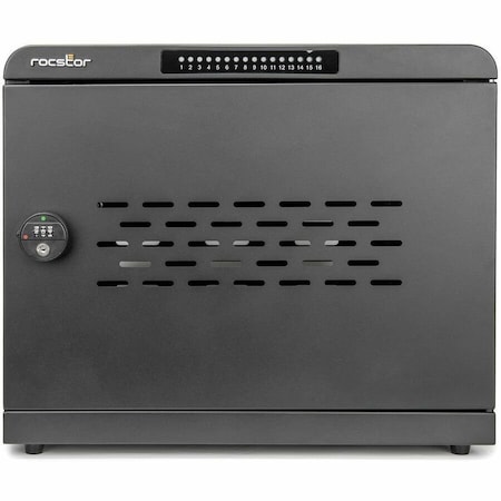 Rocstor VOLT UC16 USB-C 16-DEVICE CHARGING STATION CABINET- 1000W TOTAL PD - INC VT0025-B1