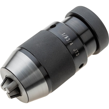 Grizzly 1/8"-3/4" x JT3 Keyless Drill Chuck H8012