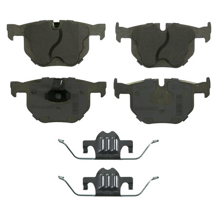 Wagner Brake OEX Rear Disc Brake Pad Set Premium Semi - Met,  OEX1042A