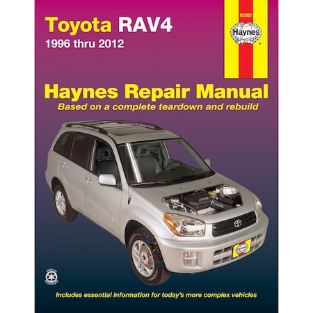 Haynes Manuals TOYOTA RAV4 96-12 92082