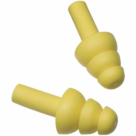 3M AirSoft Reusable Corded Ear Plugs, Flanged Shape, NRR 27 dB, 100PK 340-4003