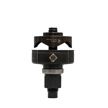 Greenlee 5 Piece Knockout Punch Set, 10 ga Mild Steel or 12 ga Stainless Steel K3BB-4