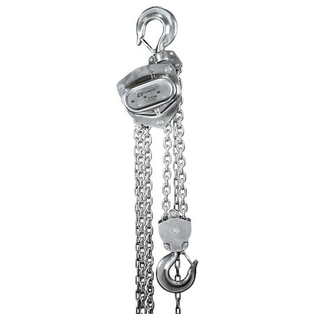 Oz Lifting Products Chain Hoist, 2 Ton, 20 ft. Hoist Lift OZSS020-20CH