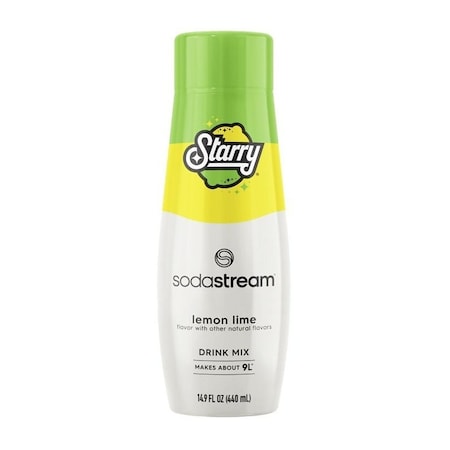 Sodastream Starry Soda Drink Mix, Water, Lemon Lime, 14.9 fl-oz Bottle 1924225011