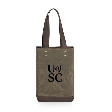 Picnic Time Family Of Brands NCAA South Carolina Gamecocks 2 Bottle Insulated Wine Bag 536-02-140-524-0