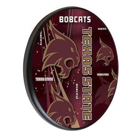 Holland Bar Stool Co Texas State University 13" Solid Wood Sign WSgnPBlkTexsSt