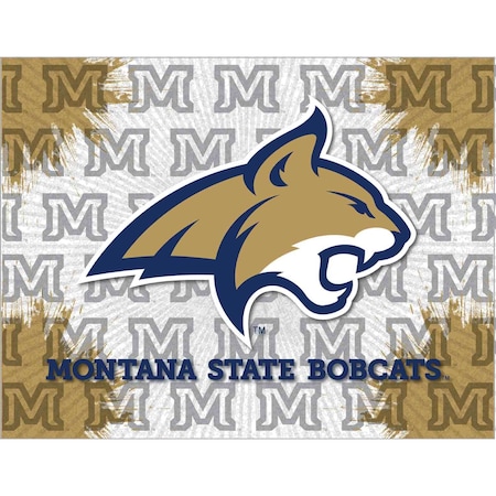 Holland Bar Stool Co Montana State University 24"x32" Canvas Wall Art LCnvs2432MontSt