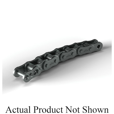 Hkk Chain Riveted Side Bow Roller chain, 100 ft OAL, 5/8 P, 0.4 Dia x 3/8 in W Roller RC050RSB1C